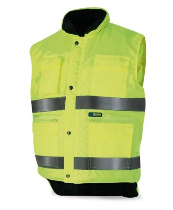 CHALECO ACOLCH AV 288-VMF T-L AMARILLO