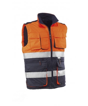 CHALECO ASTUN AV NJ/AZUL HV718 T-XL