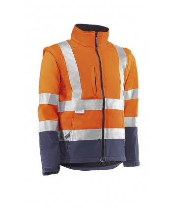 CHAQUETA AV NARANJA ALPE HV9820 T-S
