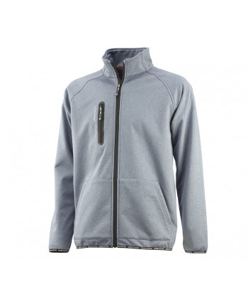 CHAQUETA COSMOS 2896 GRIS/AZUL. T-M