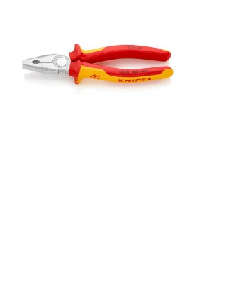 ALICATE UNIVERSAL KNIPEX 200MM AISLADO 03 06 200